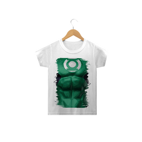 Camiseta Infantil Lanterna Verde