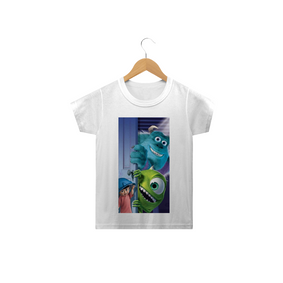 Camiseta Monstros SA Infantil