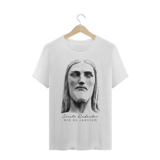 Camiseta Masculina Cristo Redentor rosto 2