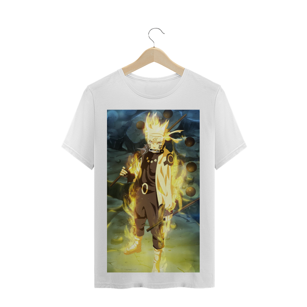 Nome do produtoCamiseta Naruto modo 6 caminhos 