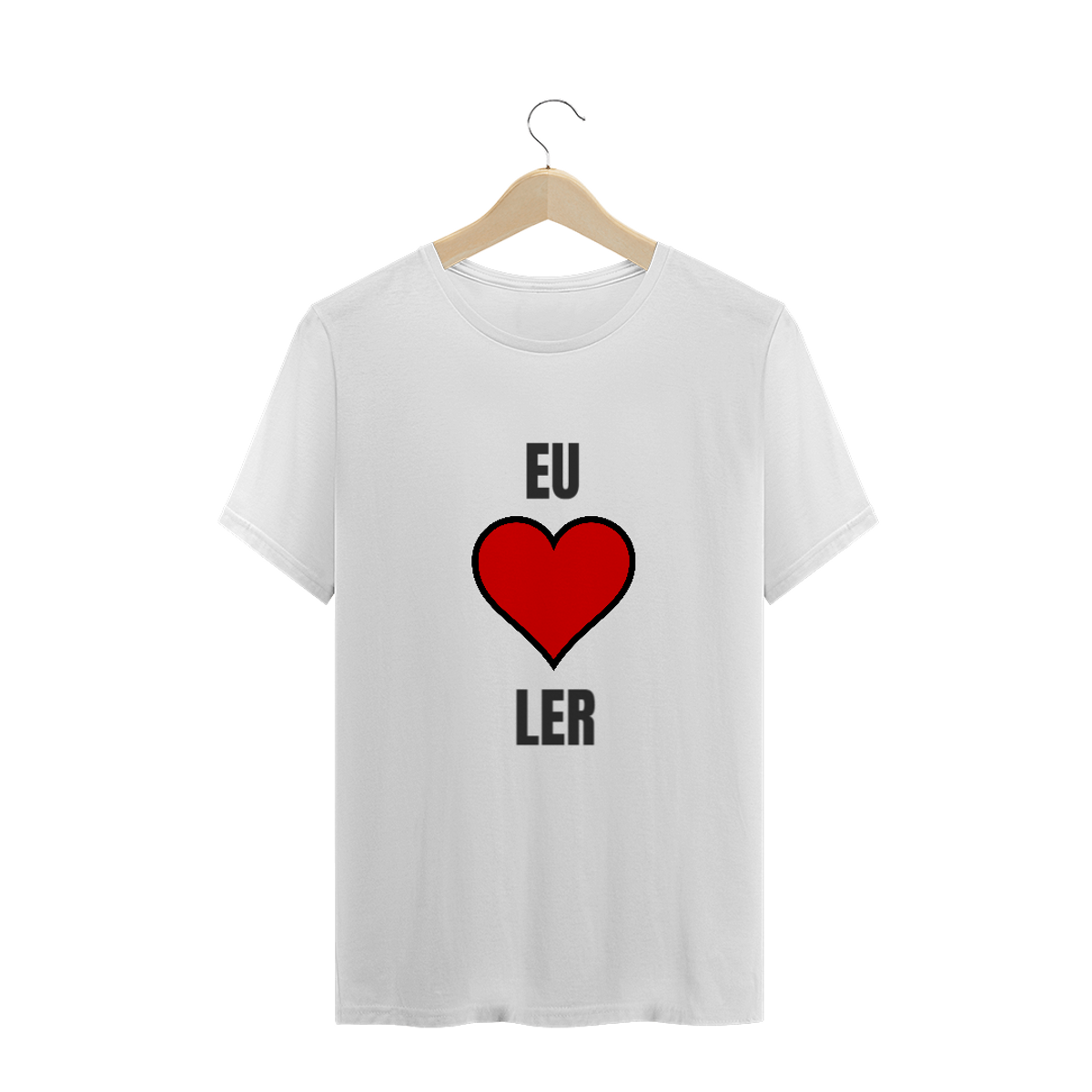 Nome do produtoCAMISETA T-SHIRT - EU AMO LER