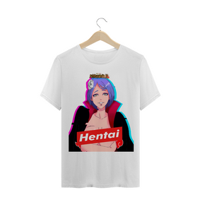 camisa t-shirt plus size - konan hentai