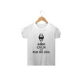 Camiseta Infantil Skyrim