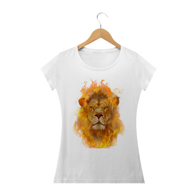 Camiseta Baby Long Fire Lion