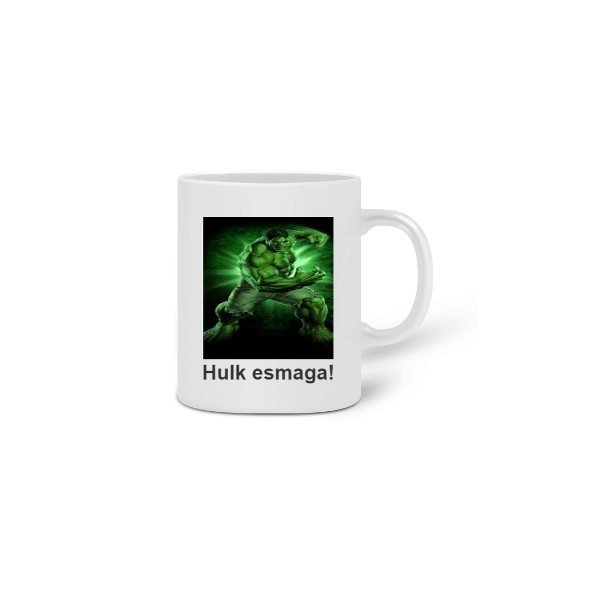 Nome do produtoCaneca Hulk esmaga!