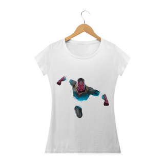 Camisa Visão Marvel Feminina