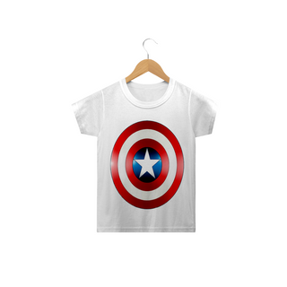 camiseta infantil capitão América