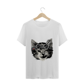 Camiseta Estampa Gato