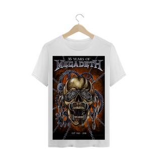 Nome do produtoCamiseta Megadeth 35 years