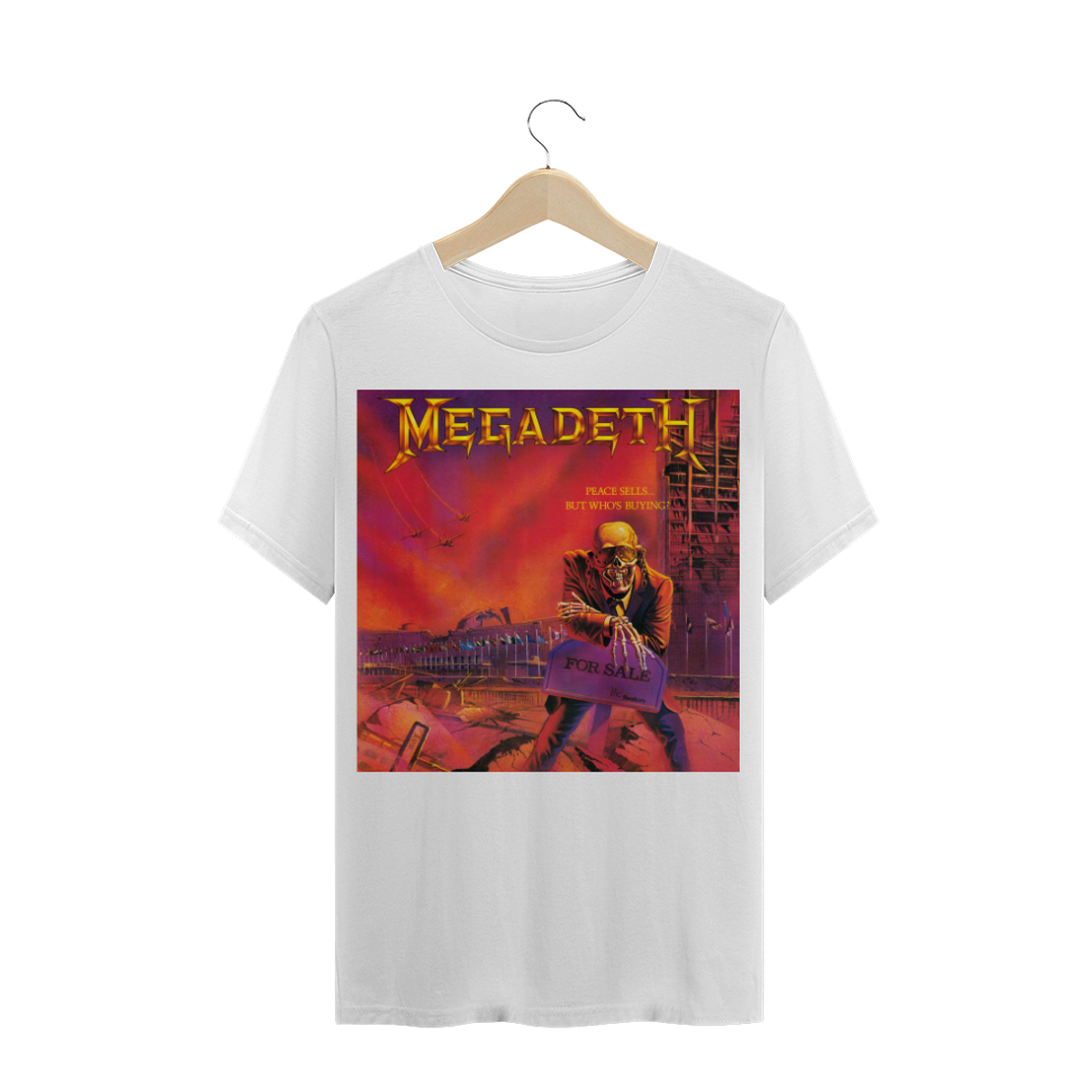 Nome do produtoCamiseta Megadeth Peace Sells