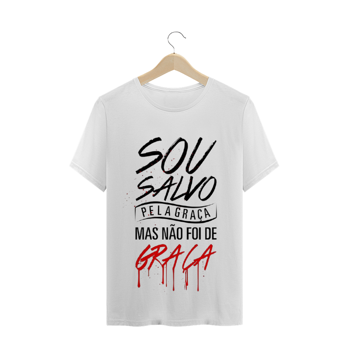 Nome do produtoCAMISETA T-SHIRT - SOU SALVO