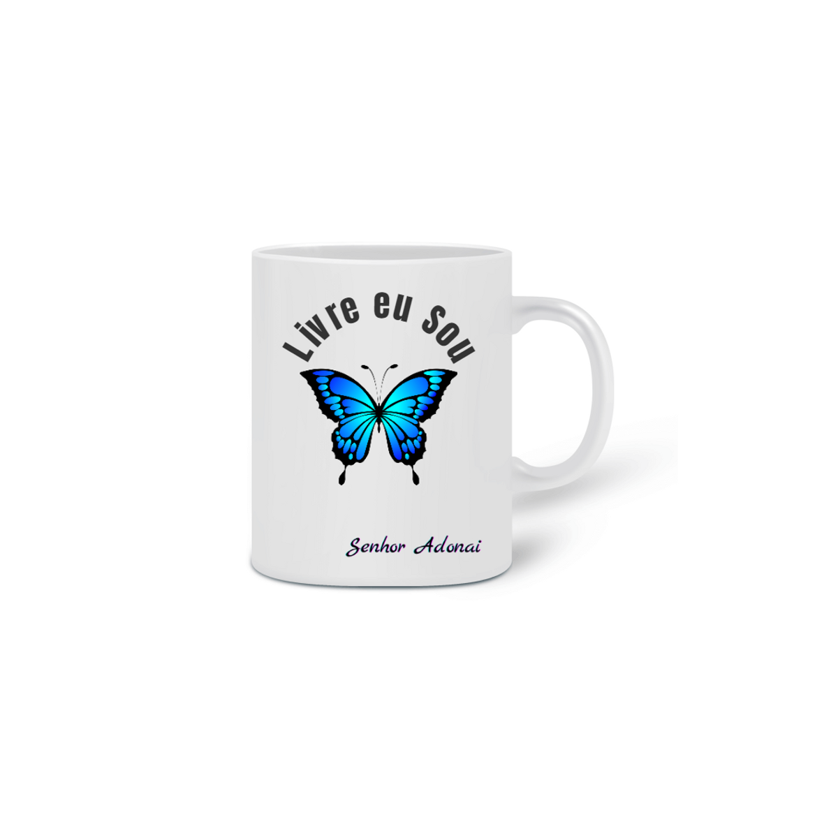 Nome do produto: Caneca - Livre eu Sou 