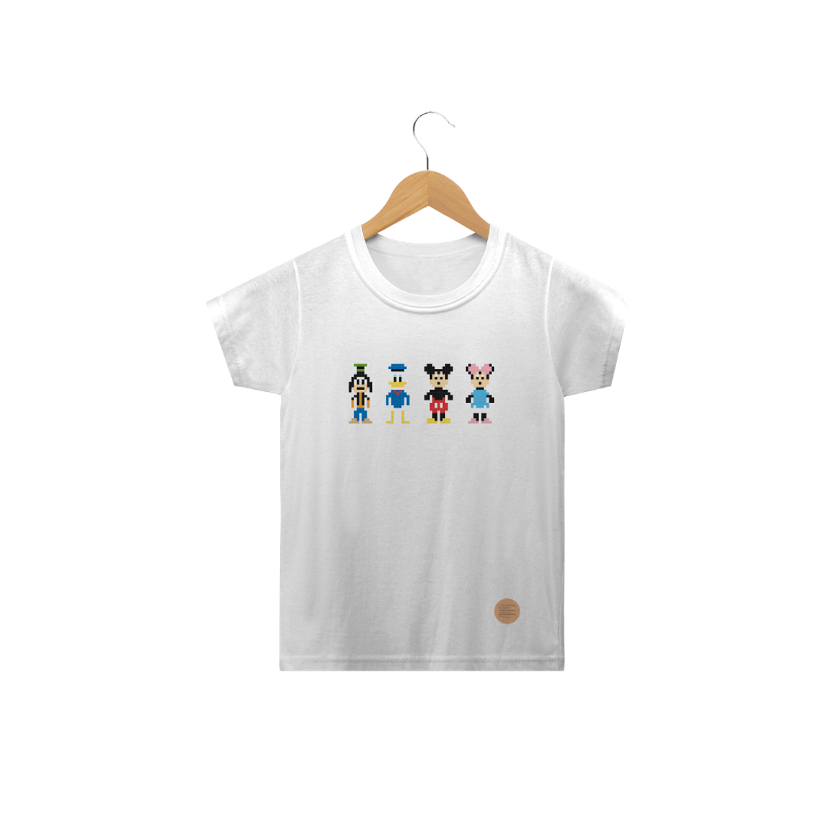 Nome do produtoCamisa infantil Mickey pixel .lalu