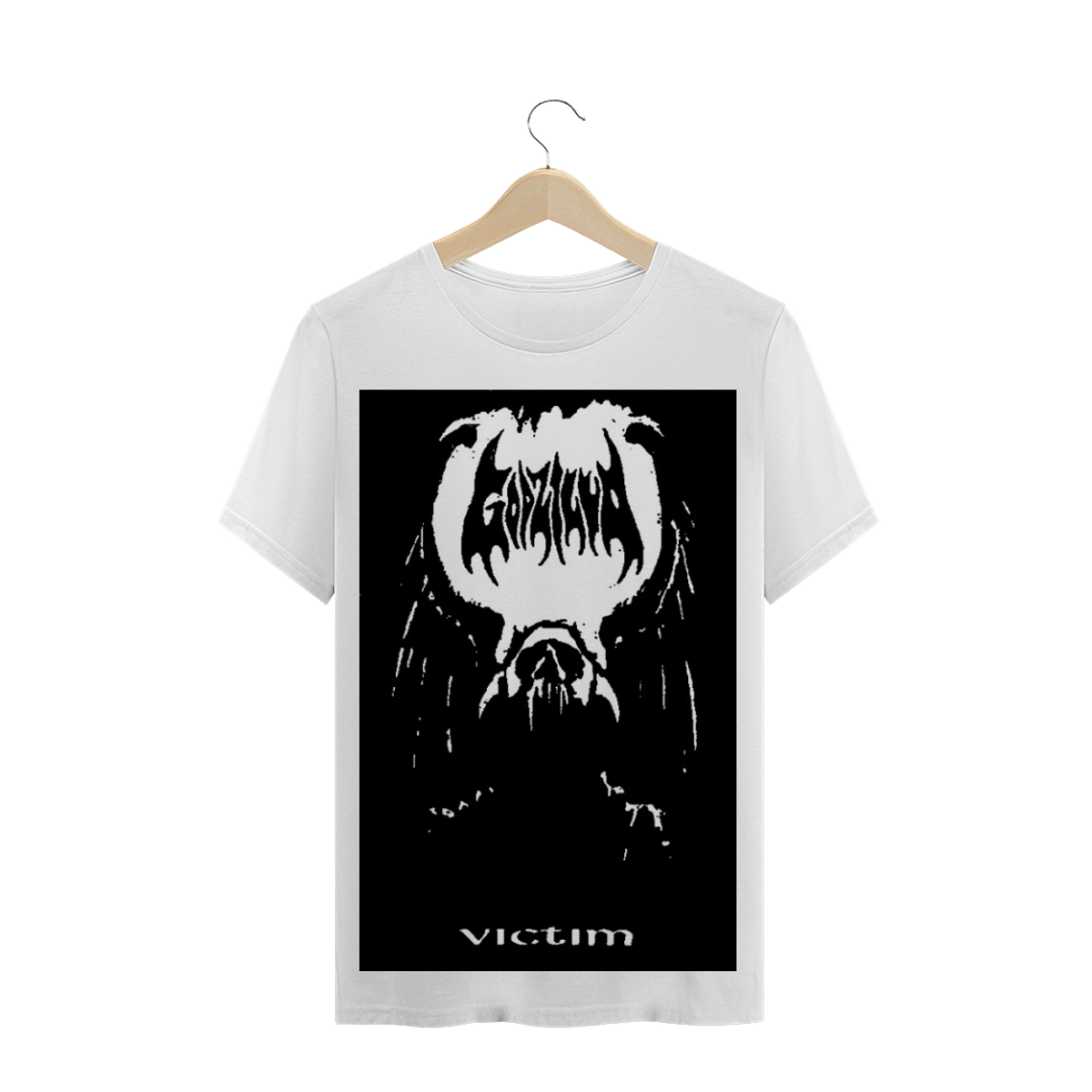 Nome do produtoCamiseta Victim Godzilla (Gojira)