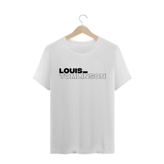 CAMISA LOUIS TOMLINSON (escrita preta)