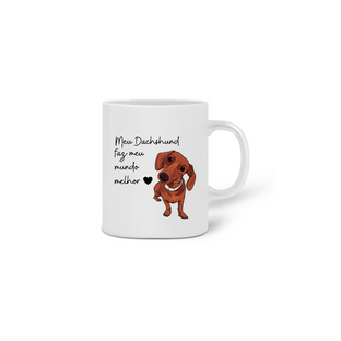 Nome do produtoCaneca Personalizada Dachshund