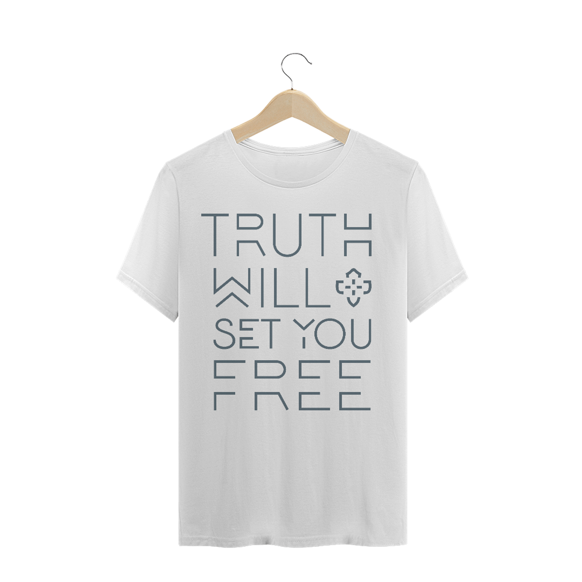 Nome do produto: Camiseta Masculina Truth Will Set You Free