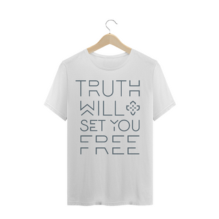 Camiseta Masculina Truth Will Set You Free