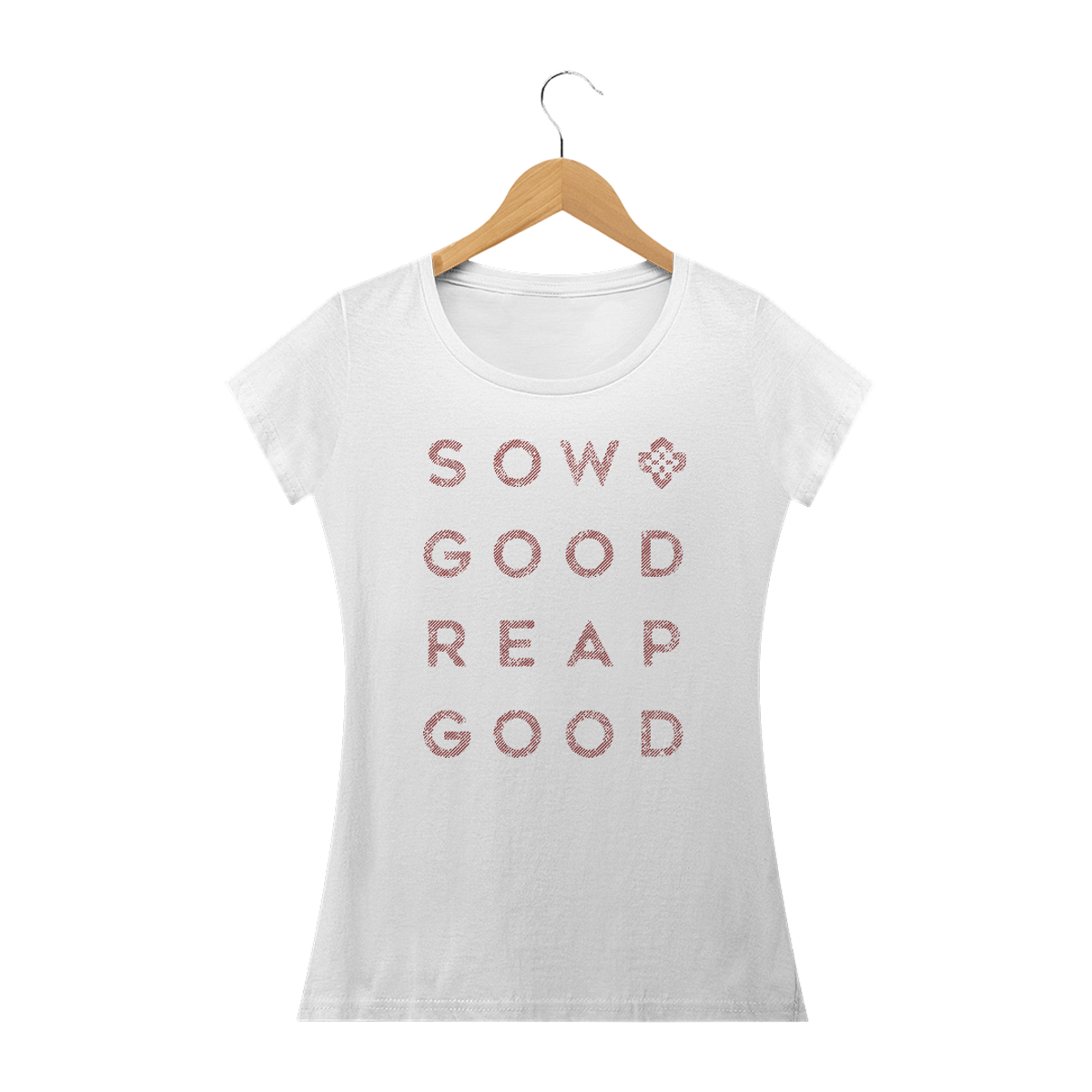 Nome do produto: Camiseta Feminina Sow Good Reap Good