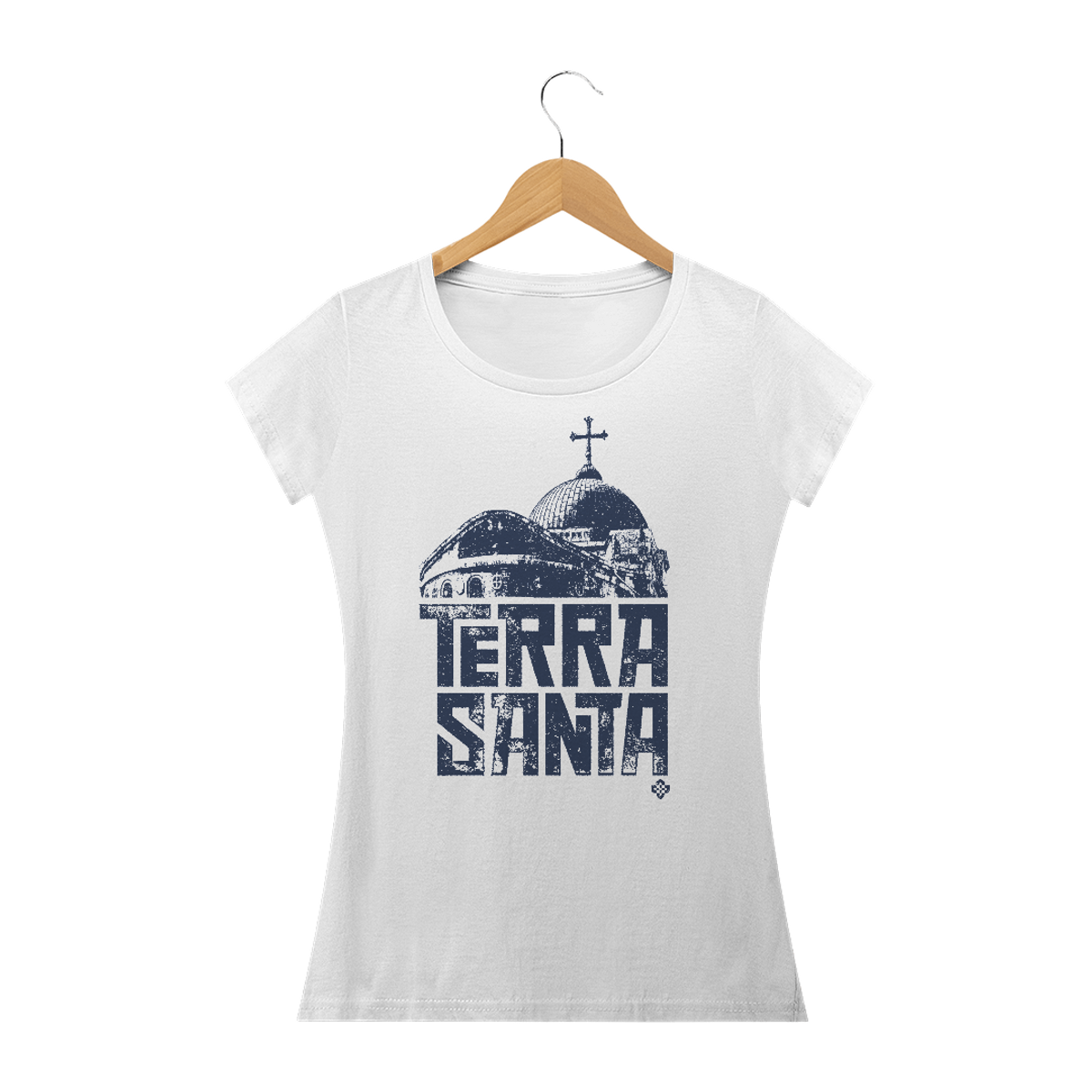 Nome do produto: Camiseta Feminina Terra Santa