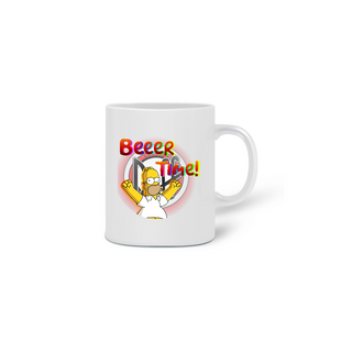 Caneca Simpson Beer Time