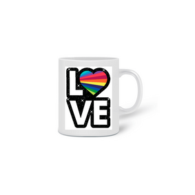 Caneca LOVE LGBT