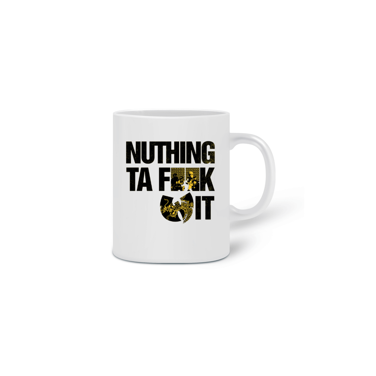 Nome do produto: Caneca WUTANG Nuthing ta fu**k it