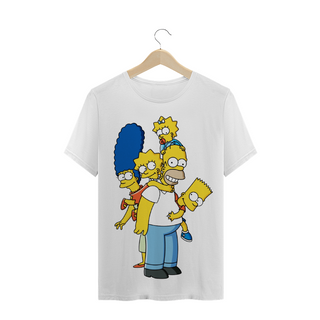 Camiseta Família Simpsons 