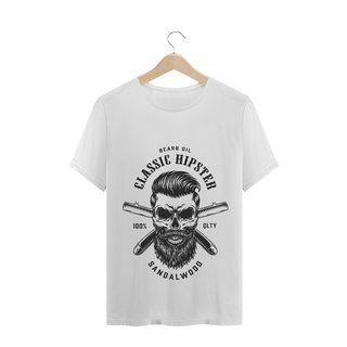 Plus Size | Hipster Clássico Camiseta Masculina
