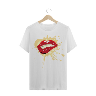 Camiseta Lips Kandy Preta