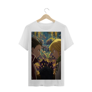 Camisa Masculina - Meliodas vs Zeldris