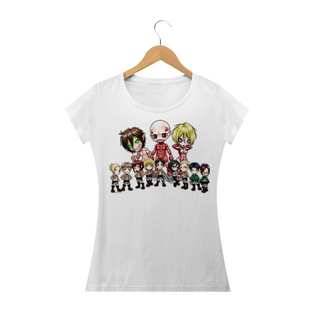 Nome do produtoCamiseta Shingeki no kyojin Feminina