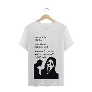 Ghostface Scream Camiseta Branca 