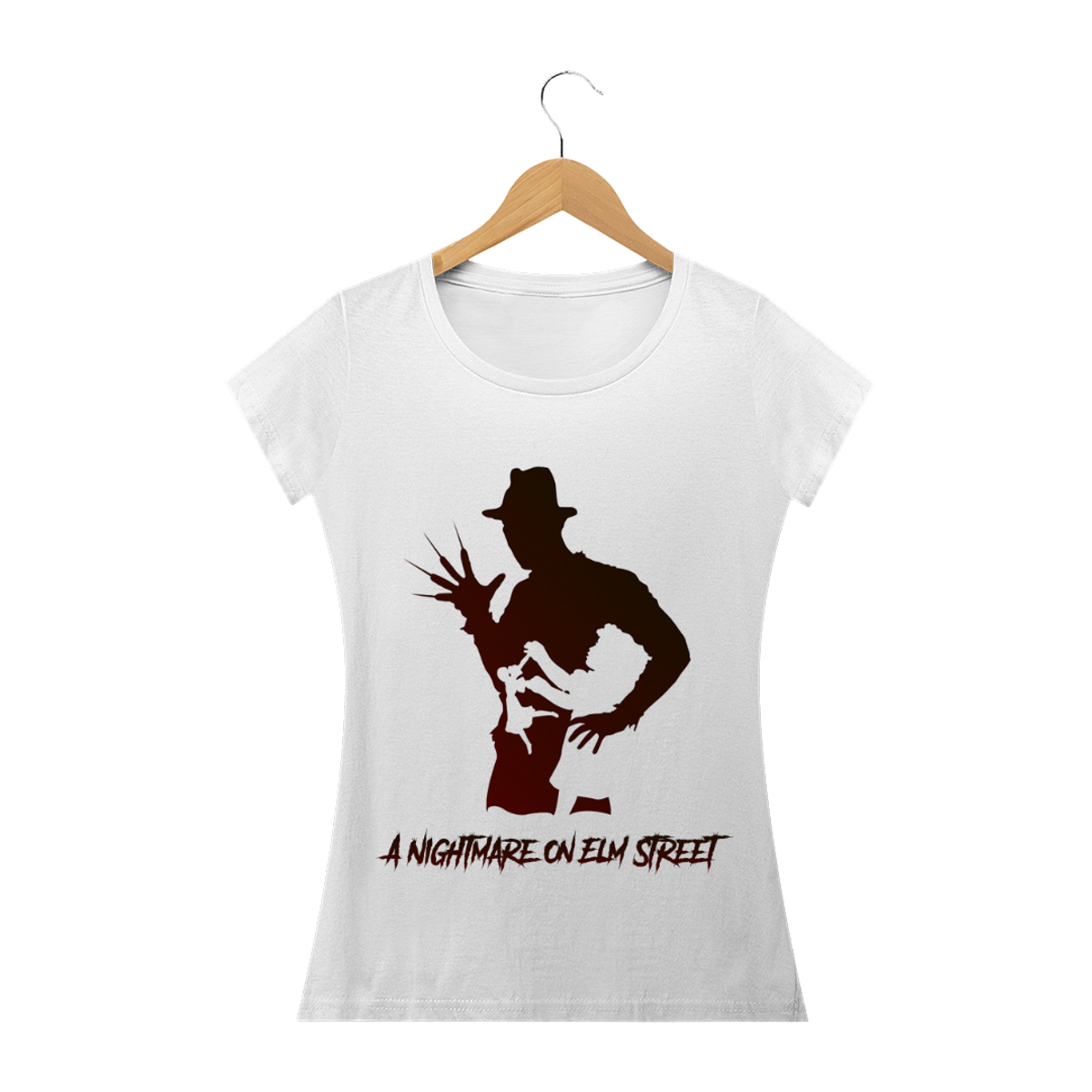 Nome do produto: Freddy Krueger Camiseta Branca 2