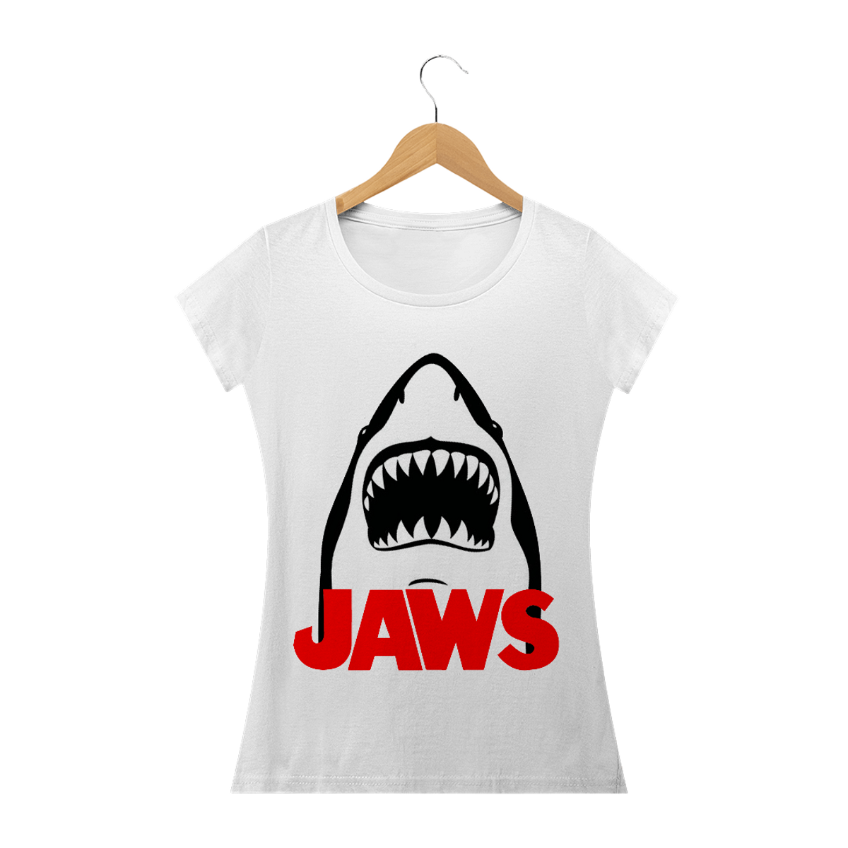 Nome do produto: Camiseta JAWS Branca