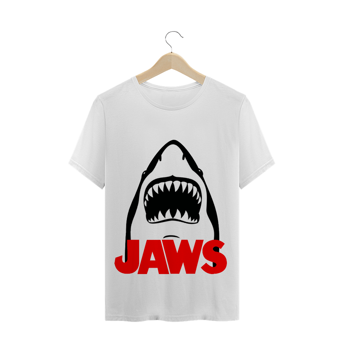 Nome do produto: Camiseta JAWS Branca