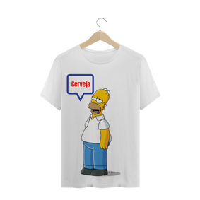 Camiseta Simpson Masculina - Homer cerveja