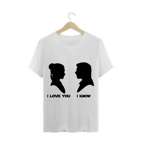 Camiseta Star Wars I LOVE YOU I KNOW 