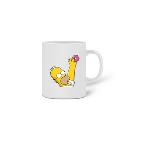 CANECA HOMER SIMPSON ROSQUINHA CRIATIVA 