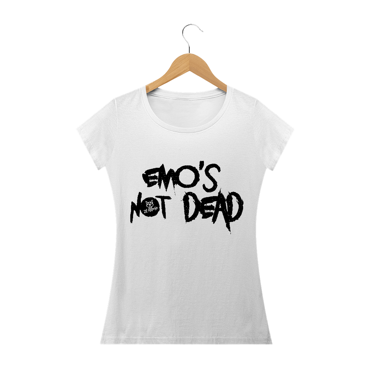 Nome do produto: Emo\'s Not Dead - Escrita Preta