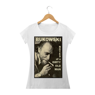 Camiseta Feminina Charles Bukowski Literatura 