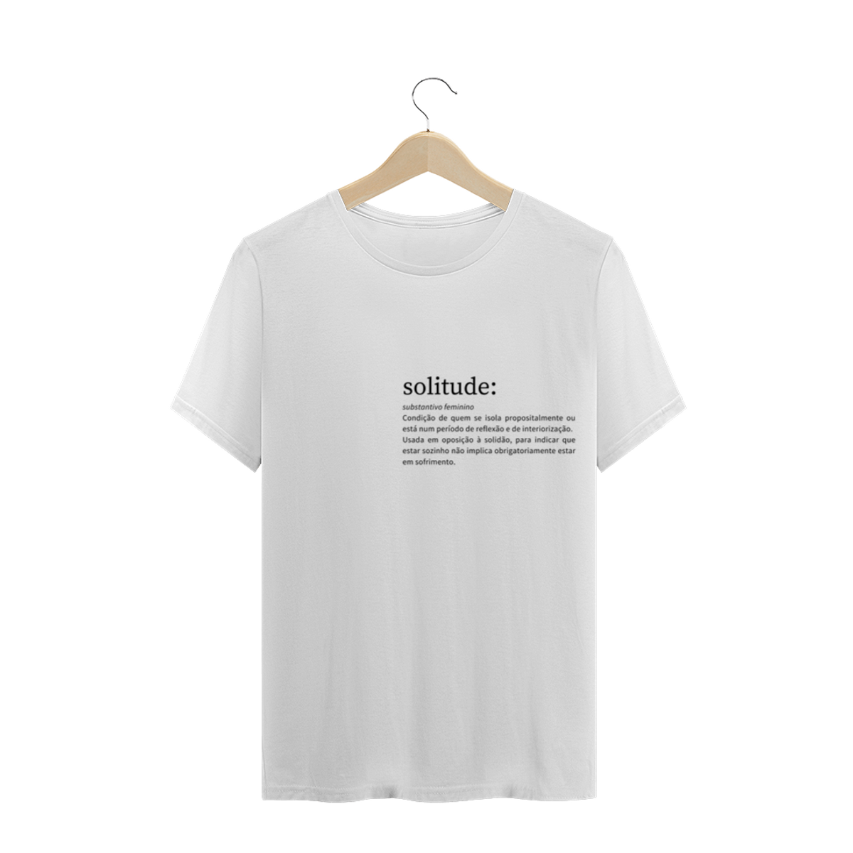 Nome do produto: Camiseta Solitude Branca