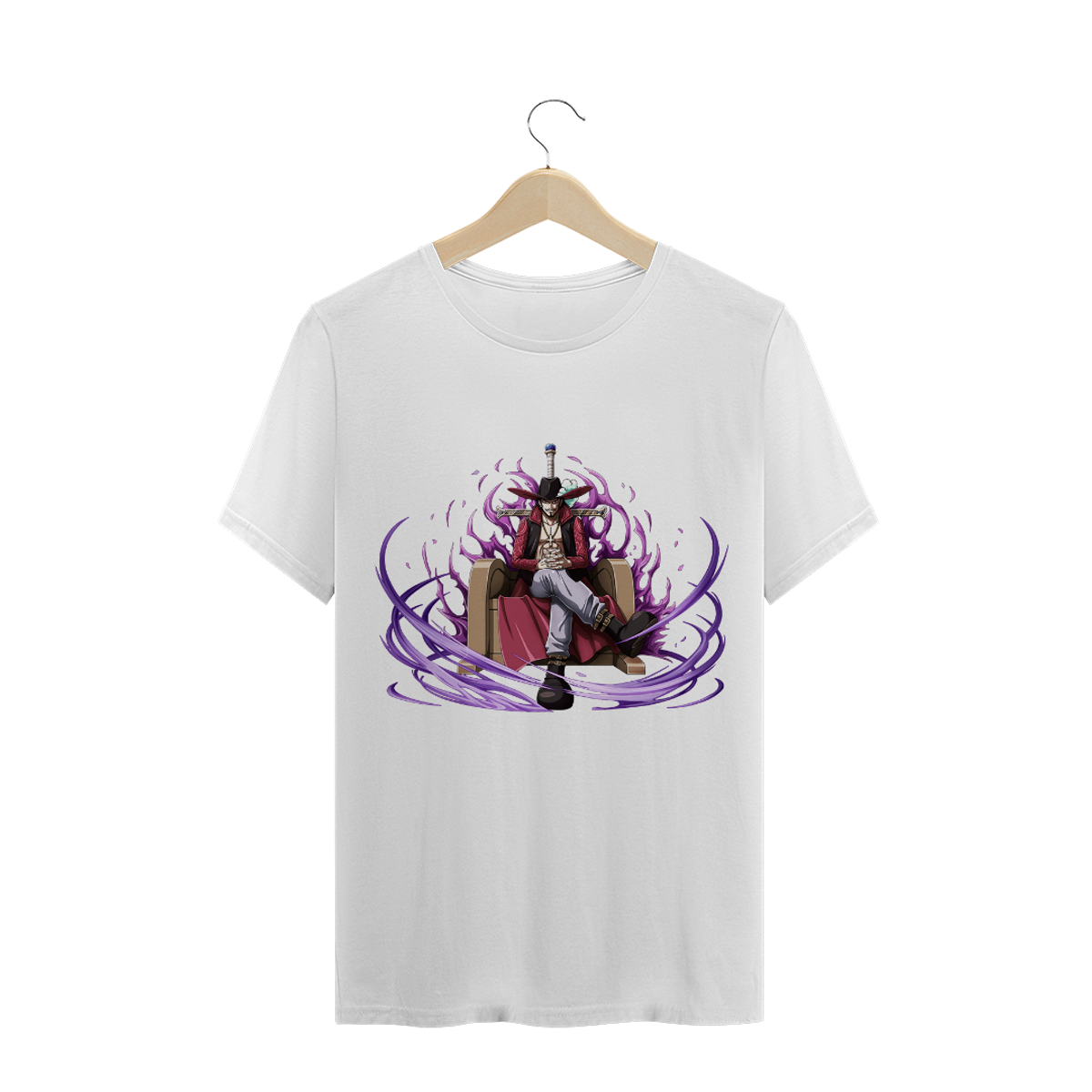 Nome do produtoCamiseta One Piece Masculina - Mihawk