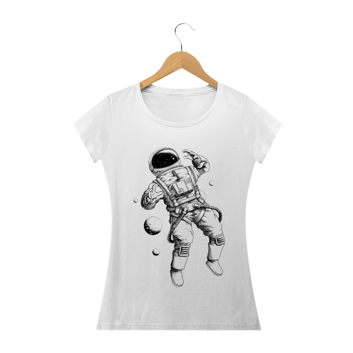 Nome do produto: Camiseta Astronauta