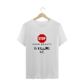 Stop Camiseta Masculina