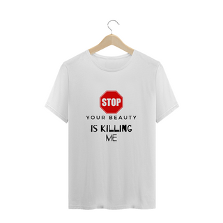 Stop Camiseta Masculina