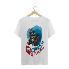 Nome do produto  Cavaleiro Galáctico - T-Shirt Plus Size