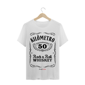 T-Shirt Quality Kilômetro 50 Branca + Cores