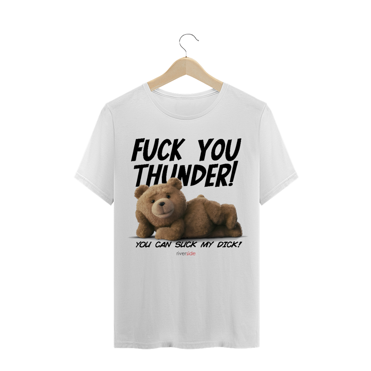 Nome do produtoT-Shirt Quality Ted Thunder Buddies Branca