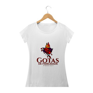 Nome do produtoCamiseta Feminina Gotas de Fidelidade